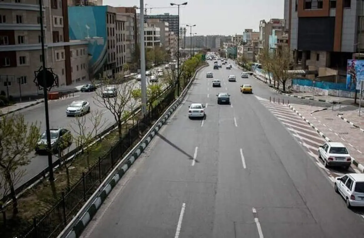 وضعیت ترافیکی معابر پایتخت در ۱۲ فروردین ۱۴۰۰