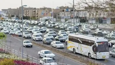 ترافیک سنگین در مسیر شمال به جنوب جاده های هراز و چالوس