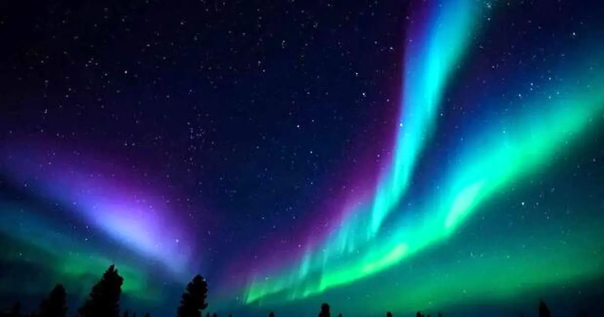 شفق زیبای قطبی + فیلم