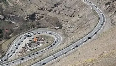 تردد روان در محورهای هراز و فیروزکوه