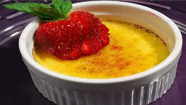 طرز تهیه کرم بروله وانیلی بی نظیر و خوشمزه