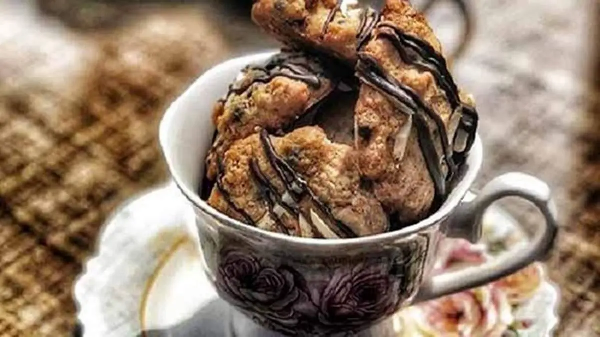 طرز تهیه کوکی کاپوچینو