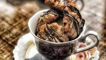 طرز تهیه کوکی کاپوچینو