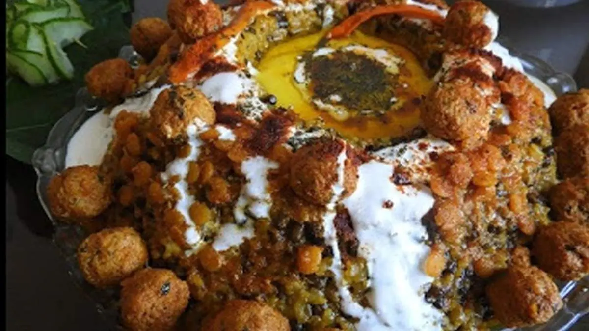 طرز تهیه کیچری قروت غذای لذیذ افغانی
