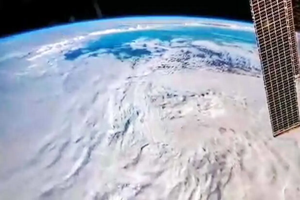 چهره واقعی زمین از ایستگاه فضایی ISS + فیلم