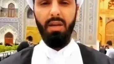 توضیحات عجیب روحانی کاروانی که ماسک را ممنوع کرد+ فیلم