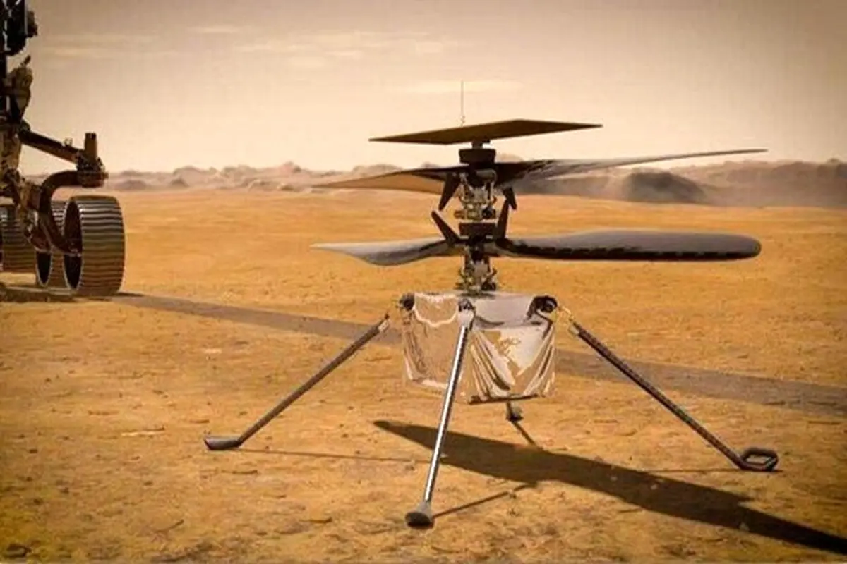 هلی‌کوپتر ناسا از اولین شب مریخی جان سالم به در برد