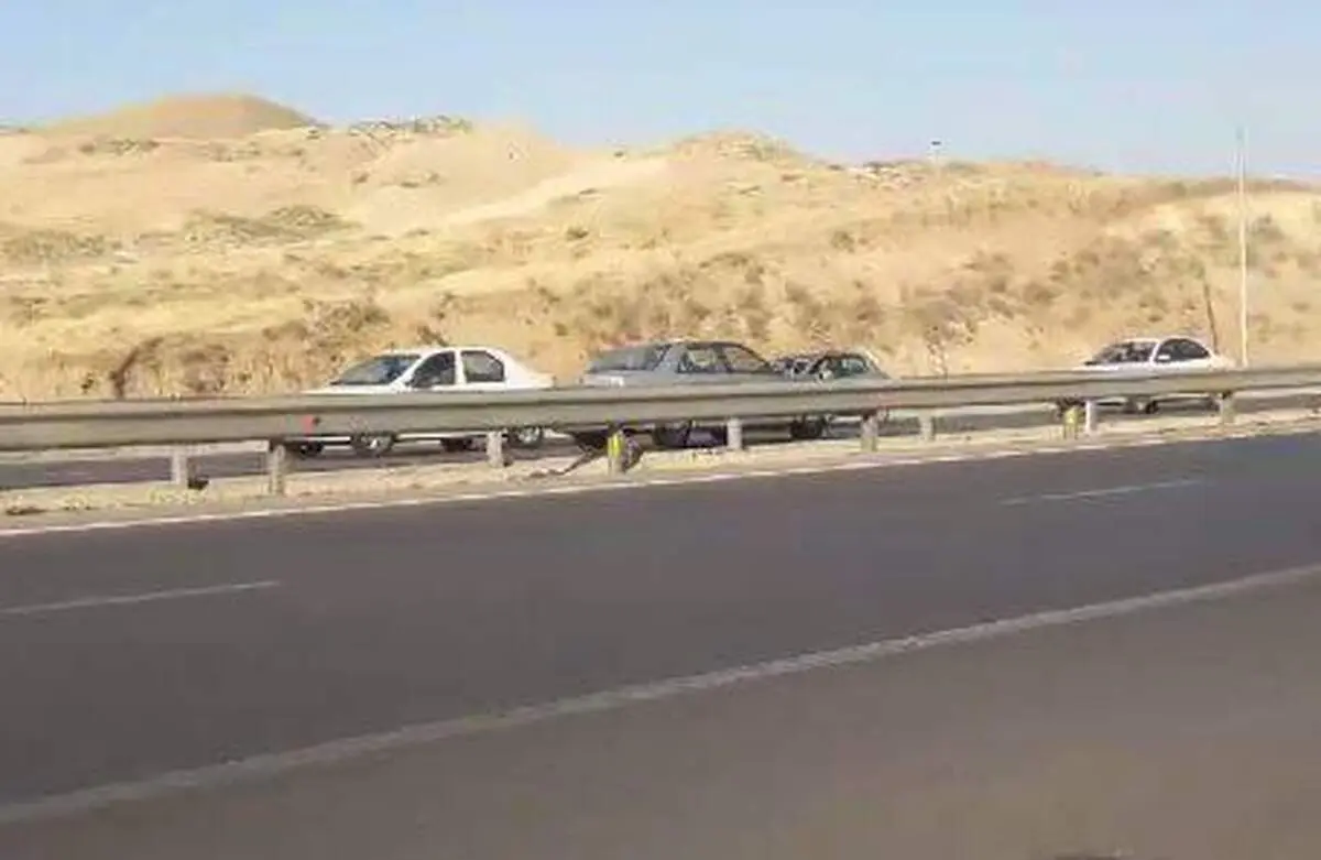 عاقبت مرگبار رانندگی در خلاف جهت خودروها در اتوبان تهران-قزوین+ عکس