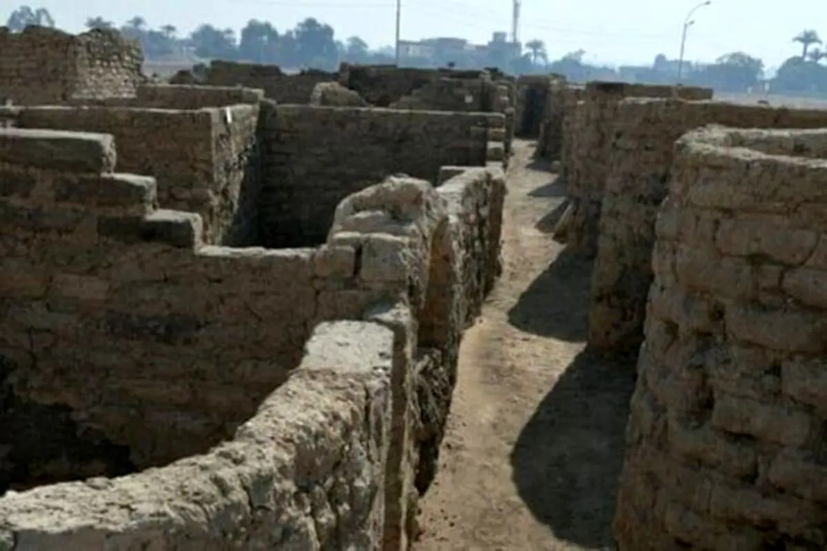 کشف شهر طلایی گمشده ۳ هزار ساله در مصر + فیلم