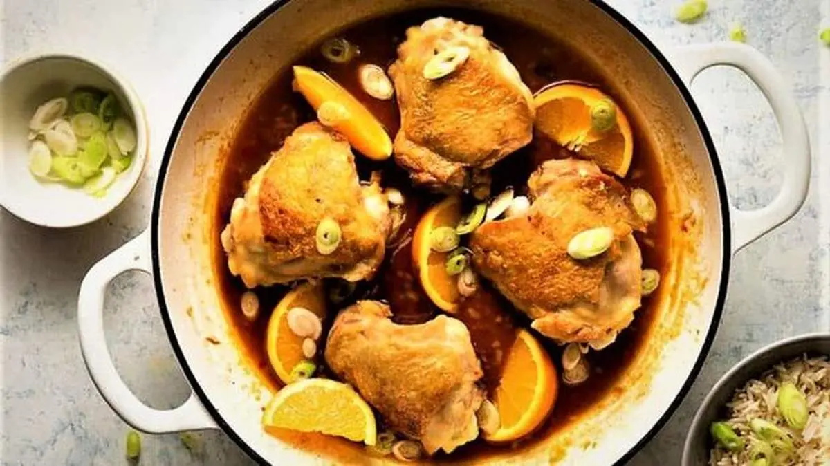 طرز تهیه خورش پرتقال با مرغ خوشمزه