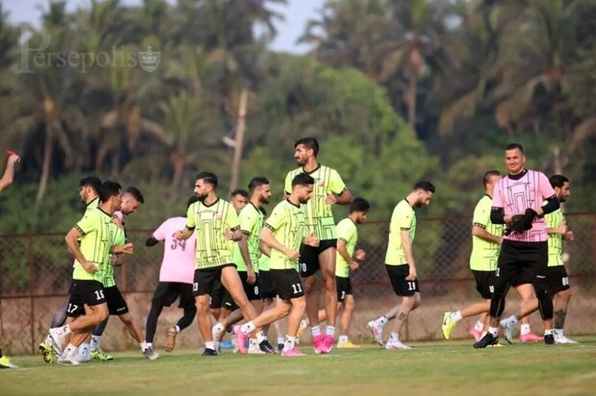تماشاگران هندی در تمرین پرسپولیس! +عکس