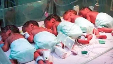یک پسر می‌خواستیم حالا ۵ تا داریم!