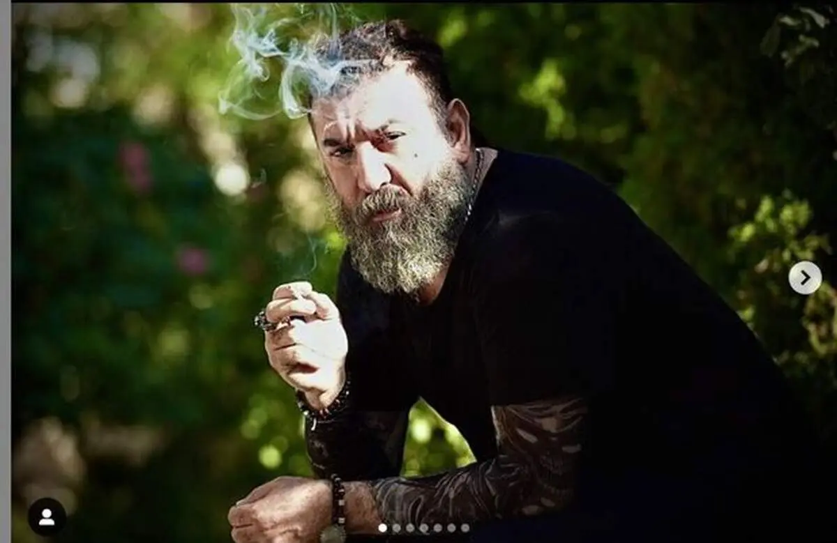 عکس عجیبی که امروز از علی انصاریان در فضای مجازی دیده شد