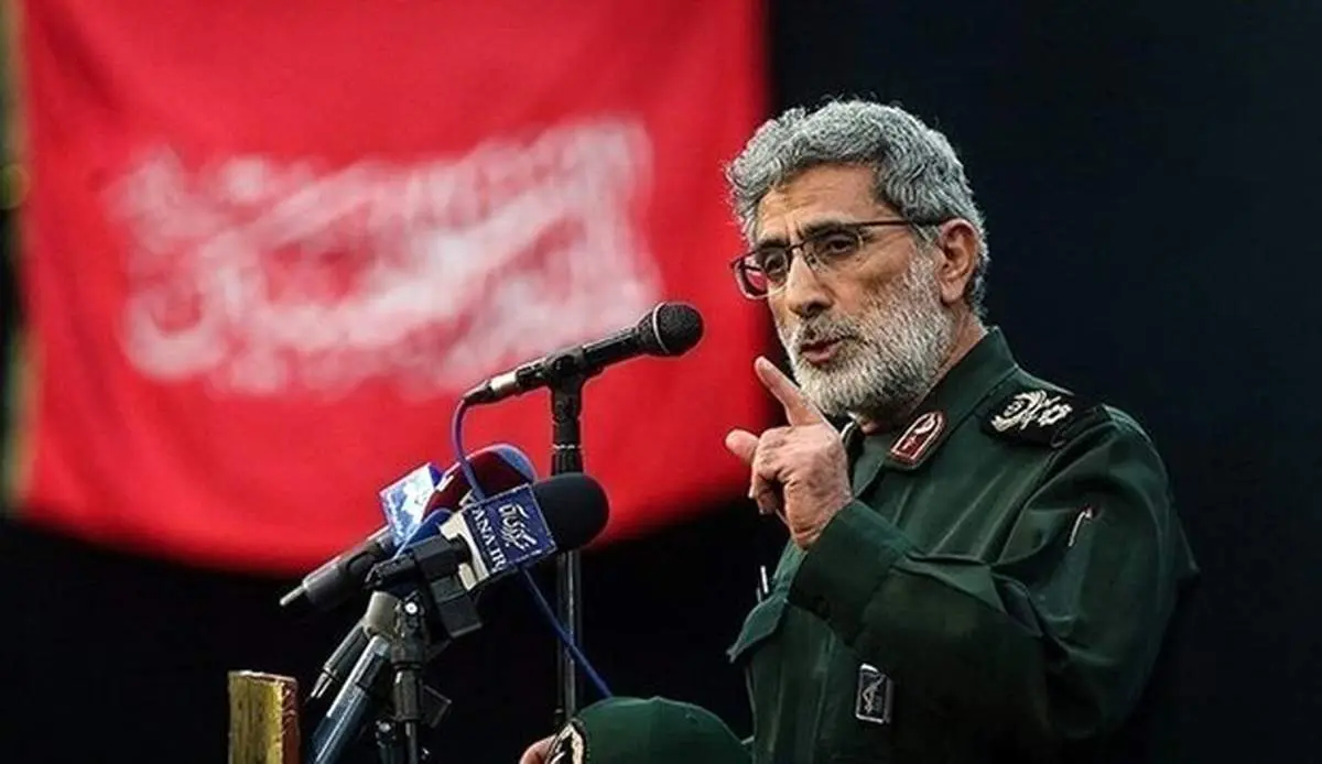 پیام سردار قاآنی به فرمانده کل ارتش
