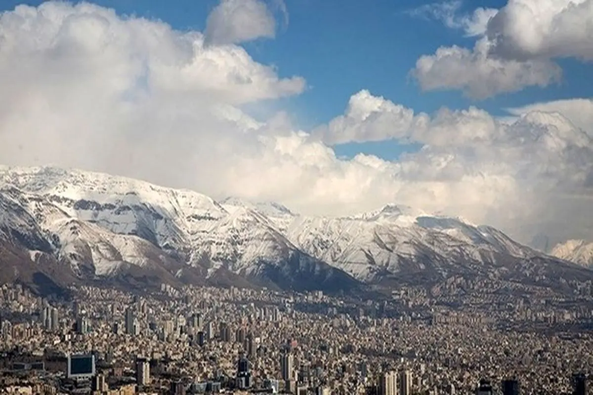 وضعیت قابل قبول هوای تهران در روز جاری