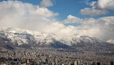 وضعیت قابل قبول هوای تهران در روز جاری