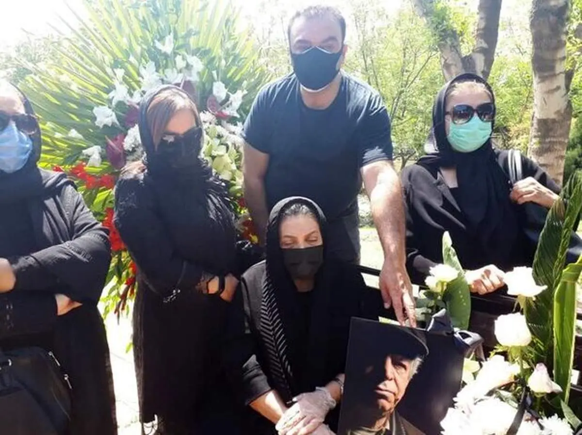 محسن قاضی مرادی در قطعه هنرمندان آرام گرفت + تصاویر