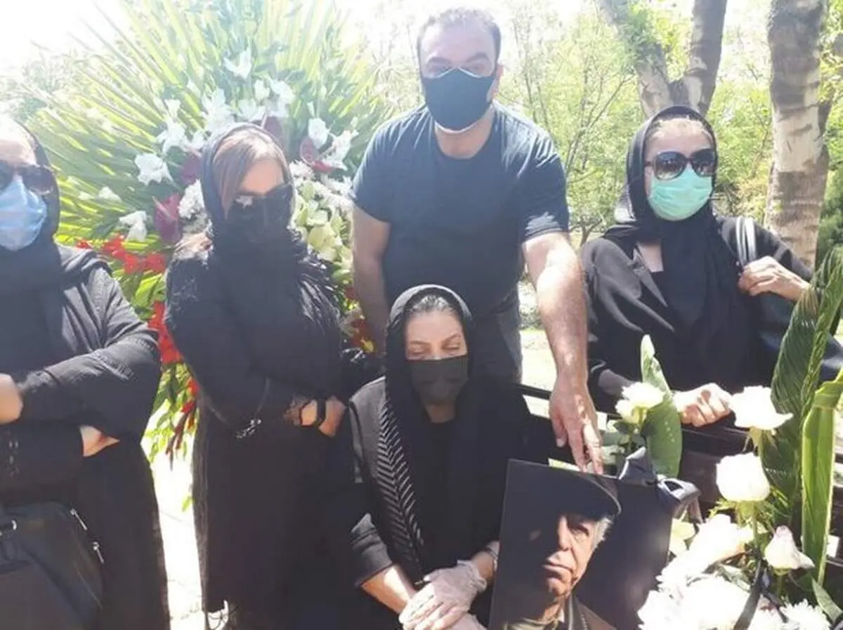 محسن قاضی مرادی در قطعه هنرمندان آرام گرفت + تصاویر