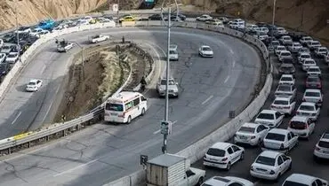 آخرین وضعیت ترافیکی جاده‌های کشور در ۲۷ فروردین ۱۴۰۰