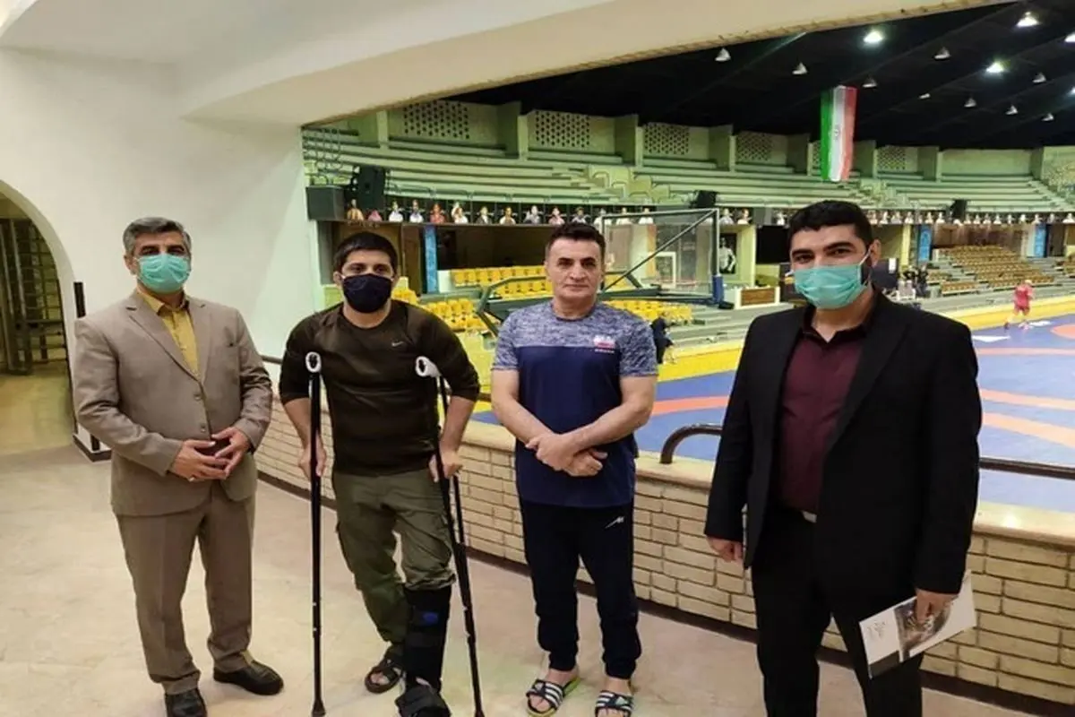 بازدید احمد راستینه از اردوی آماده سازی کشتی گیران فرنگی وآزاد اعزامی به مسابقات قزاقستان