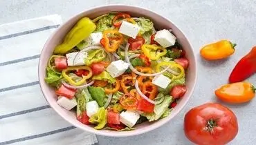 طرز تهیه سالاد ایتالیایی خوشمزه با سس مخصوص