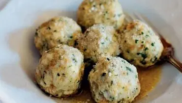 طرز تهیه کوفته پنیری ایتالیایی خوشمزه