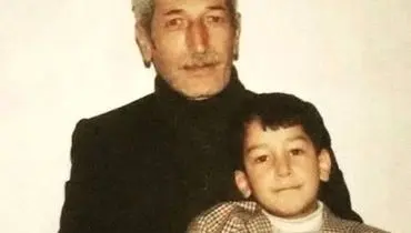 عکس اینستاگرامی بهرام افشاری به همراه پدربزرگش