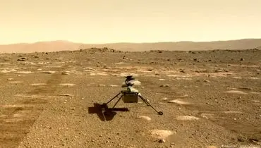 فرود بالگرد ناسا در مریخ
