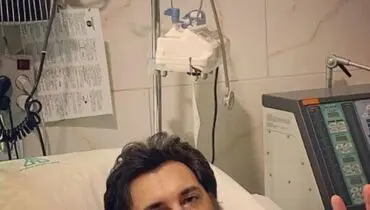 حسام نواب صفوى در آى سى يو مبتلايان كرونا بسترى شد + عکس