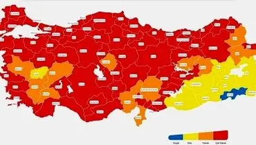 ترکیه بازهم رکورد خود در ابتلای روزانه به کرونا را شکست