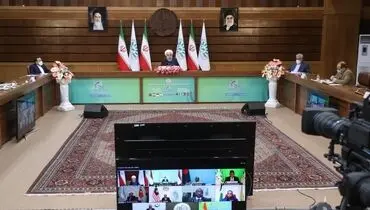 ادعای روحانی درباره رشد مثبت ۲ درصدی اقتصاد ایران در مقابل رشد منفی ۳ تا ۱۰ درصدی کشور‌های جهان!