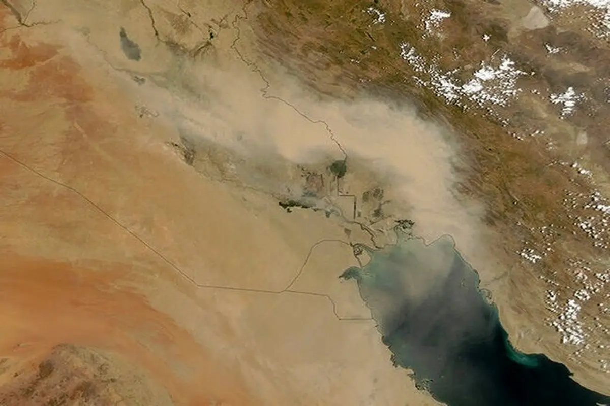 توده هوایی غبار مانند که به ایران می‌آید سمی است یا بی خطر؟