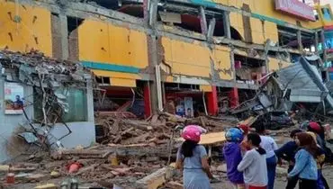 تصاویری وحشتناک از زلزله ۶ ریشتری در اندونزی+فیلم
