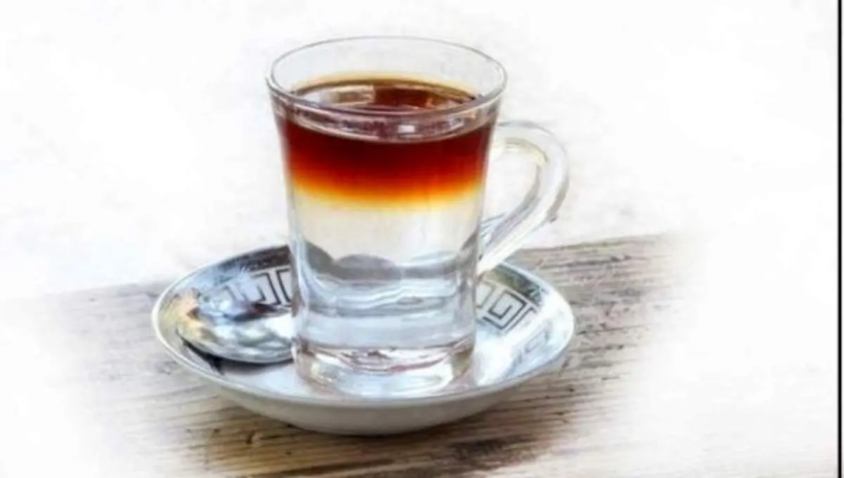چطور چای دو رنگ درست کنیم؟