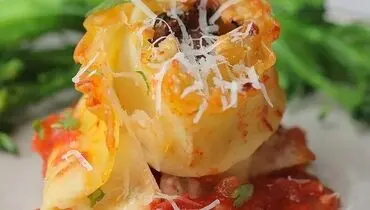 طرز تهیه لازانیای کوفته قلقلی + فیلم