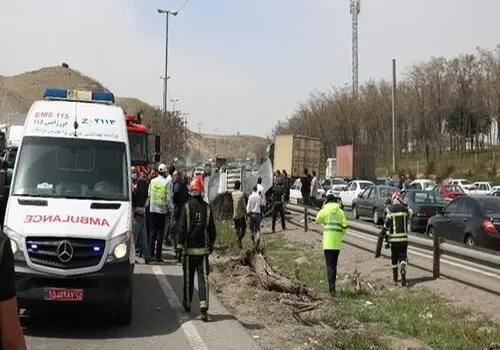 سانحه تلخ و مرگبار رانندگی در جاده اهر تبریز با 12 کشته و مصدوم!+ فیلم