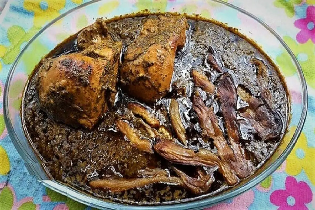 طرز تهیه خورش سبزی فسنجان