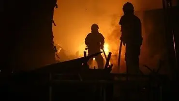کارخانه قیر رباط‌کریم در آتش سوخت