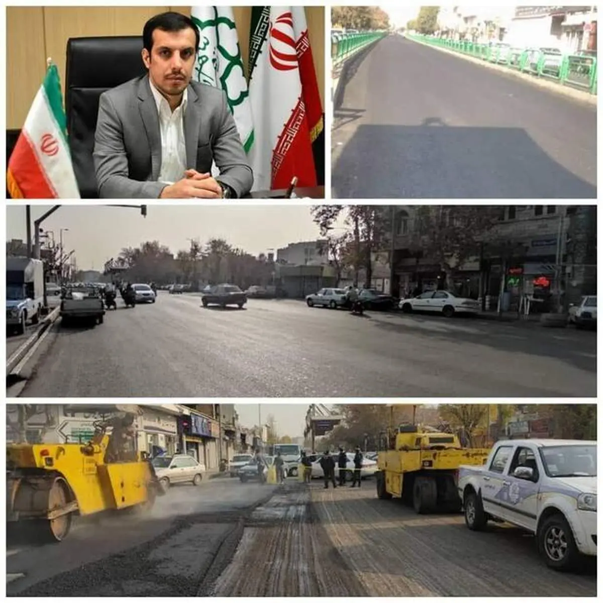 محور خاوران در منطقه ۱۴ تهران بهسازی شد