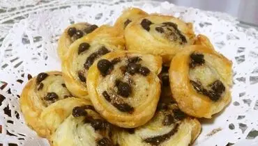 طرز تهیه پنکیک پفکی با مغز شکلات + فیلم