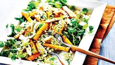 طرز تهیه خوراک هویج و گندم مخصوص ماه رمضان