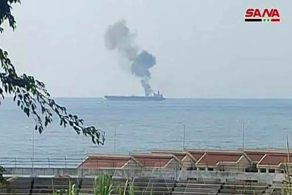 حمله به یک نفتکش در سواحل بندر بانیاس سوریه+ جزییات