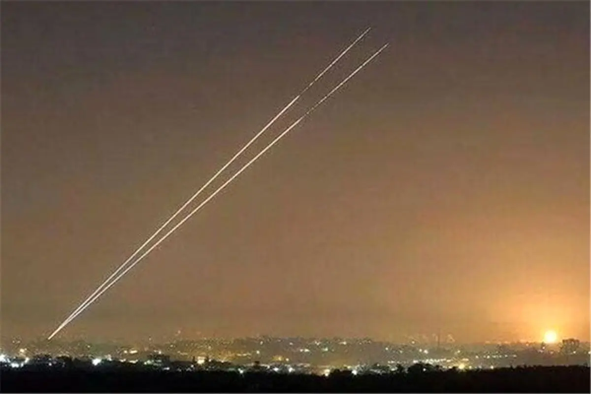 پرتاب موشک از شمال غزه به سوی شهرک‌های صهیونیست