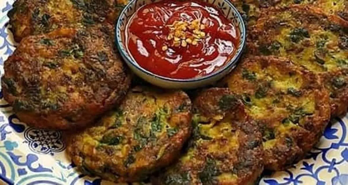 طرز تهیه کوکوی اسفناج با قارچ