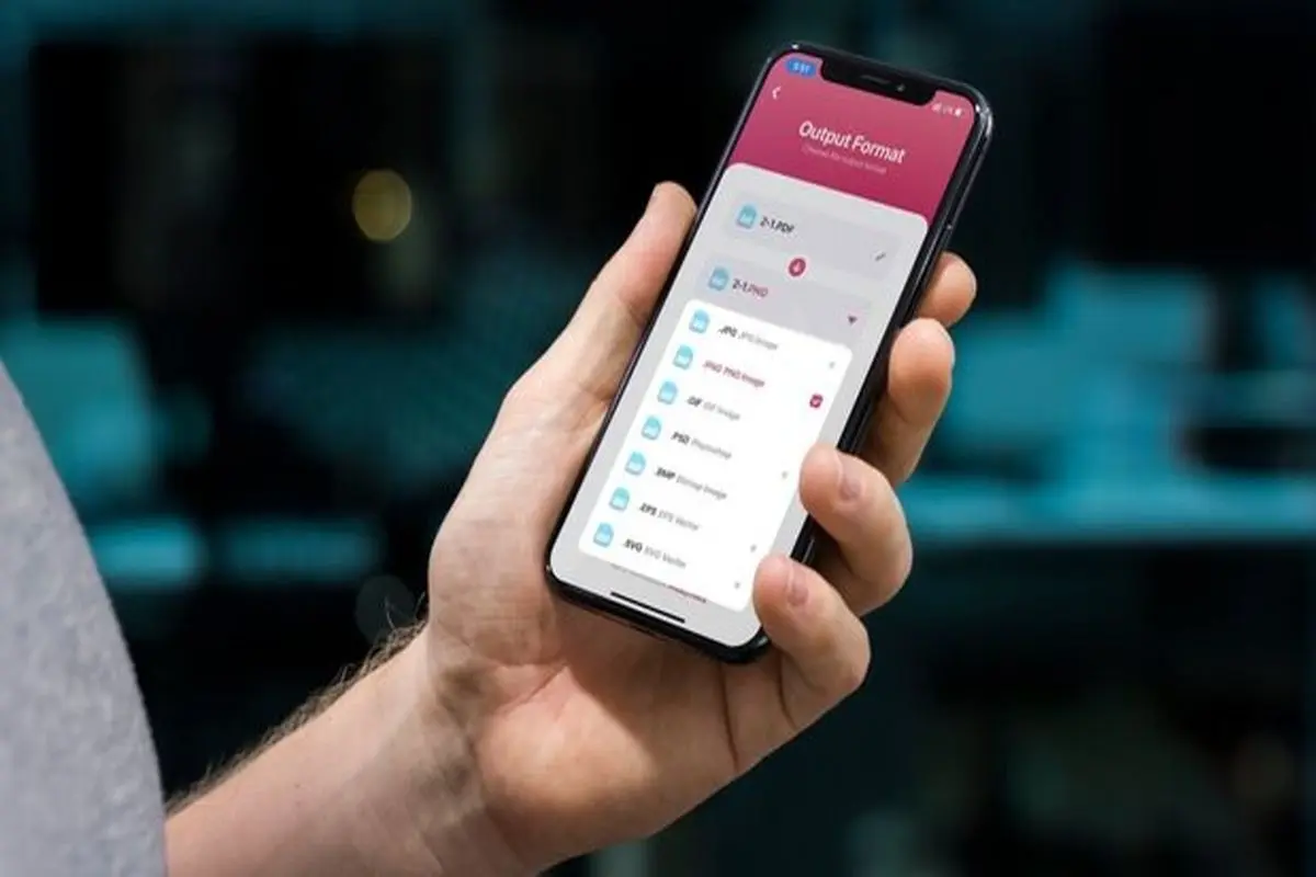 چگونه در آیفون فایل PDF را به PNG تبدیل کنیم؟