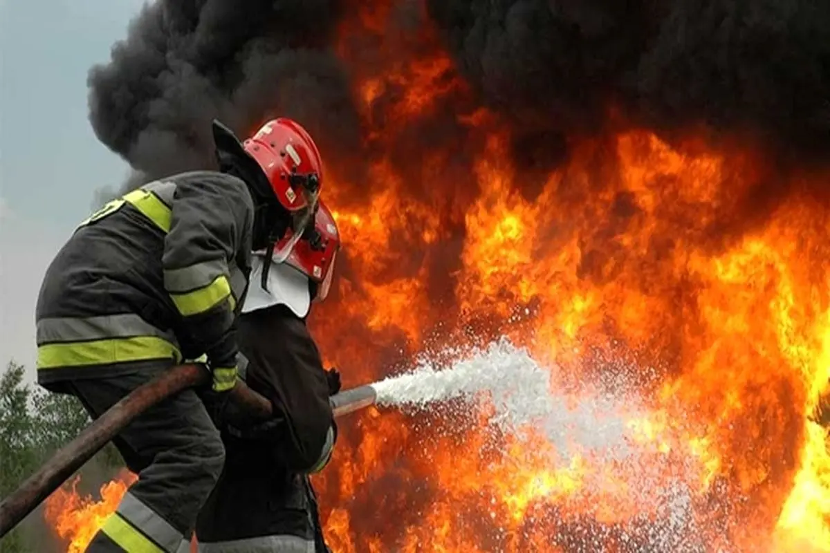جزییات آتش سوزی تانکر ۳۰ هزار لیتری بنزین در جنوب پایتخت+ فیلم