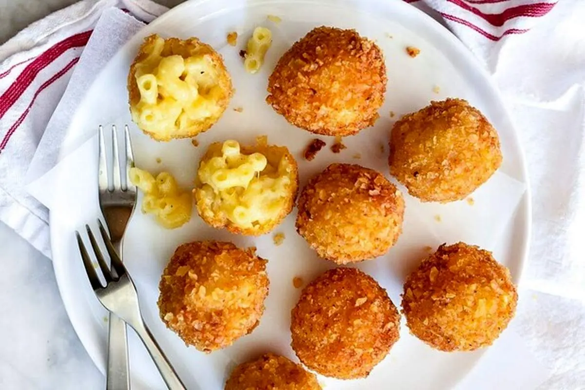 طرز تهیه توپک مک اند چیز سوخاری