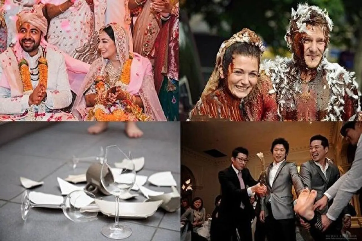 عجیب ترین آداب و رسوم ازدواج در جهان + تصاویر