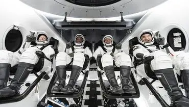فضانوردان ماموریت کرو ۱ به زمین بازگشتند +فیلم