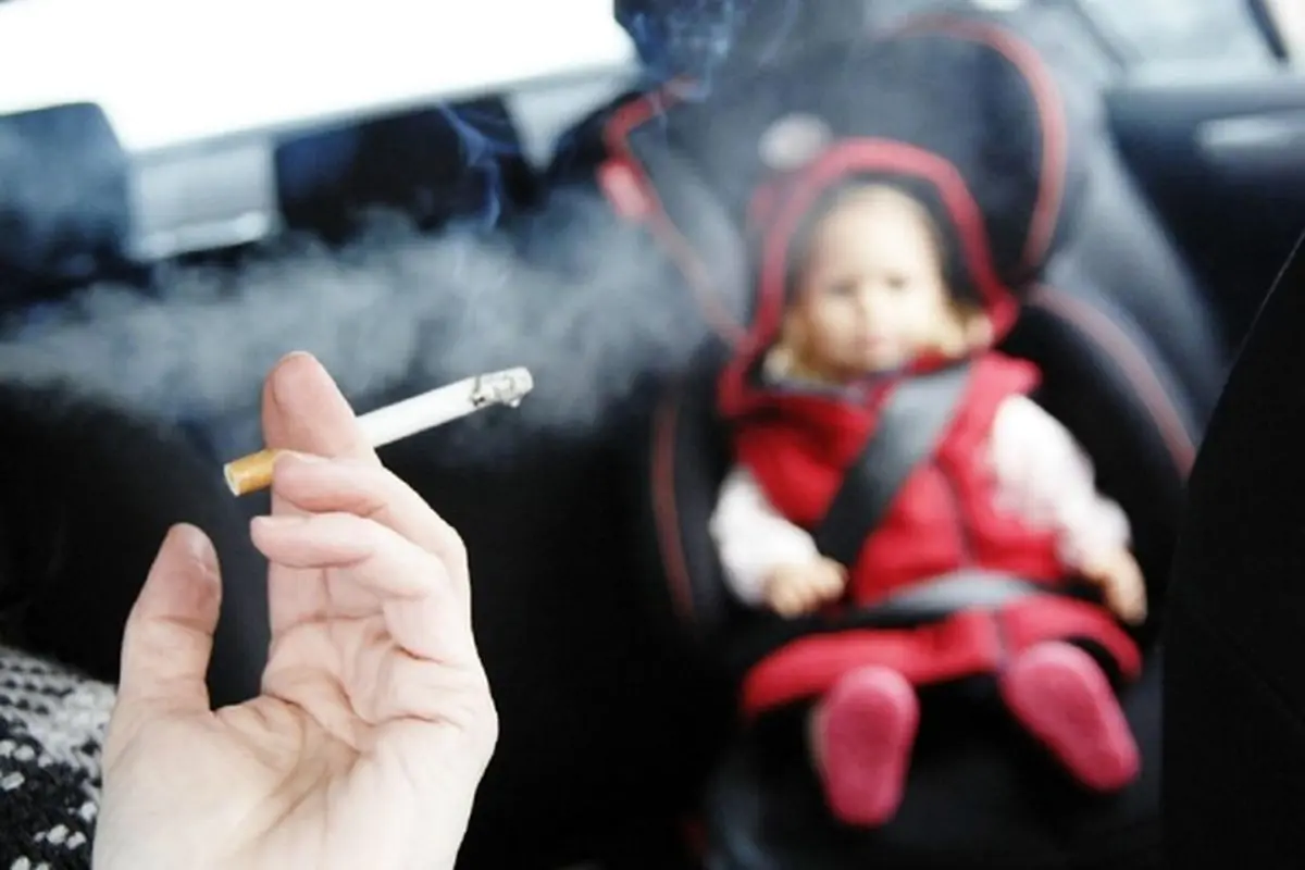 خطرات پدران سیگاری برای کودکان